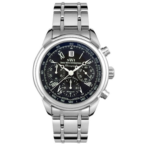 Swiss Watch International Men's Limited Edition Collection Automatic Chronograph Watch #A9244.S.B.S