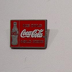 Coca Cola Ice Cold Sold Here Lapel Pin