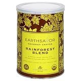 EarthSavor Gourmet Coffee Rainforest Blend 10 Ounce Cans  Pack of 3 