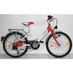 50,8 cm 20 Zoll ALU KinderFahrrad Citybike pink Flower Power 7 Gang