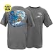 Peace Frogs Adult Surf Croak Frog Garment Dye Short Sleeve T-Shirt