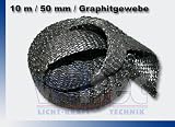 Zoom Produkt-Bild: Graphit Hitzeschutzband f&uuml;t F&auml;cherkr&uuml;mmer & Auspuffanlagen 10 m, 2,09Euro/m