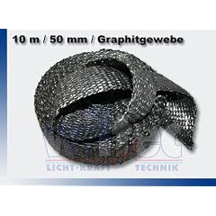 Graphit Hitzeschutzband f�t F�cherkr�mmer & Auspuffanlagen 10 m, 2,09Euro/m