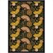 Nature Pacific Rim Olive Novelty Kids Rug Size: 5'4 x 7'8