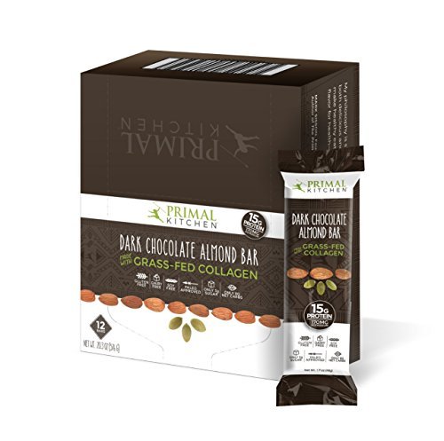 Primal Kitchen Dark Choc. Almond Bars - Pack of 12 Bars Primal Kitchen Dark Choc. Almond Bars - Pack of 12 Bars