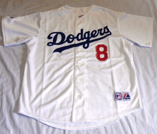 Don Mattingly Autographed White Los Angeles Dodgers Jersey W/PROOF, Picture of Don Signing For Us, Los Angeles Dodgers Manager, New York Yankees, Donny Baseball