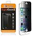 [2-PACK] For iPhone SE / 5S / 5C / 5 - SuperGuardZ Privacy Anti-Spy Tempered Glass Screen Protector, 9H, 0.3mm, 2.5D Round Edge, Anti-Scratch, Anti-Bubble