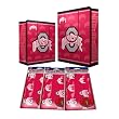 Ohio State Buckeyes NCAA Gift Bags (2 Large,1 Medium) & Flat Gift Wrap (2) Combo Pack #1 by Pro Specialties Group