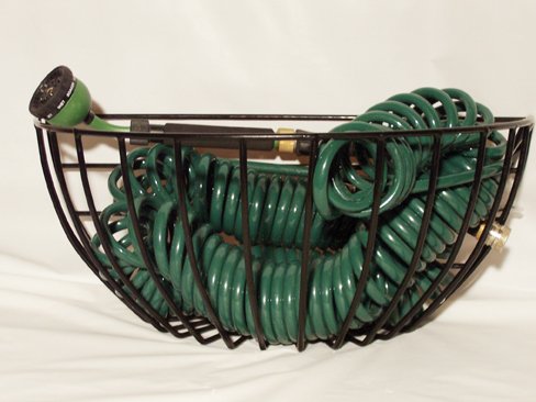 Bosmere F907 24 Inch Coil Hose Holder with Brackets