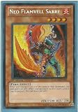 Yugioh Unl. Edition Neo Flamvell Sabre HA04-EN035 secret rare card