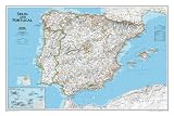 Spain & Portugal Wall Map (tubed)