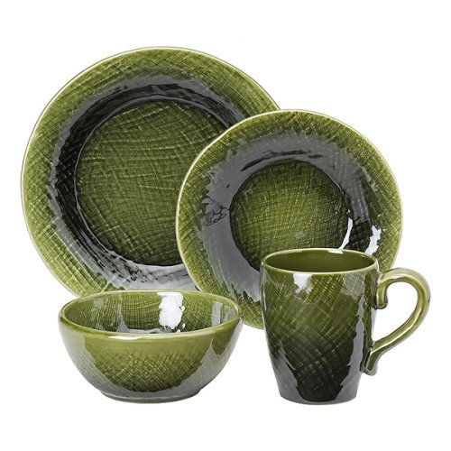16-pc. Dinnerware Set - Asian Green by Tabletops Unlimited Inc