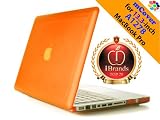 iPearl mCover Hard Shell Case for Model A1278 13-inch Regular display Aluminum Unibody MacBook Pro - ORANGE