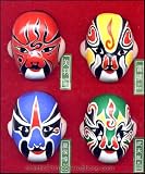Chinese Art & Culture / Chinese Opera - Miniature Chinese Opera Masks