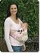 Slinglings Pink Hibiscus Sateen Stretch Pouch Size 23