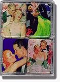 Love & Romance Magnets Set of 4 magnets