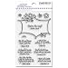Stampendous SSC066 Perfectly Clear Polymer Stamps, Inspired Verse