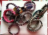 Para-Cord Survival Bracelet "Black" 9 Inch
