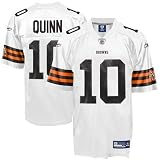 Cleveland Brown Jerseys : Reebok NFL Equipment Cleveland Brown #10 Brady Quinn Youth White Replica Jersey