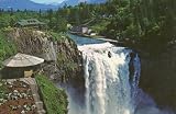 Post Card: CT-788 SNOQUALMIE FALLS LODGE AND VISTA POINT WASHINGTON (Color by Bernie McNeil Plastichrome by Colourpicture)