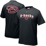 Nike Arizona Diamondbacks Black Arched Date T-shirt