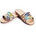 Luckyst Flax Floor Slippers Couples Slippers Home