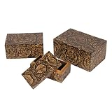 All Natural Handmade Fern Wood Boxes (FREE SHIPPING) by 
