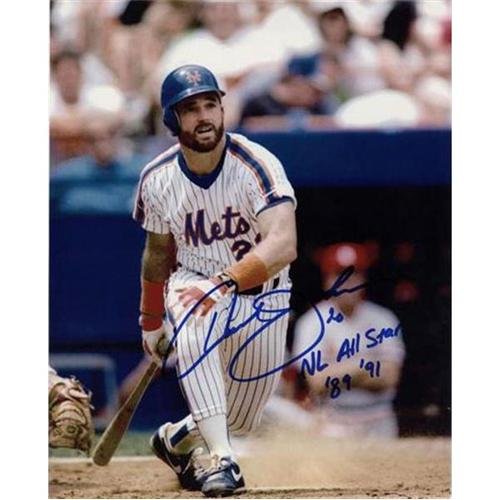 Howard Johnson Autographed New York Mets 8x10 Photo w/ 