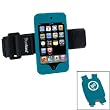 Tuneband and Shoe Pouch, Grantwood Technology's Armband, Silicone Skin and Screen Protector for iPod touch 8GB/16GB/32GB/64GB (2nd and NEW 3rd Generation), Includes Shoe Pouch for Nike+iPod, TEAL BLUE ~ Grantwood Technology