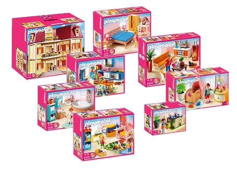 Playmobil 5302 & 5329 - 5335 Grand Maison Set Deluxe