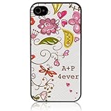 Personalized Iphone 4 Case - Flowers