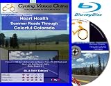 Heart Health. Summer Roads Through Colorful Colorado. Blu-Ray Edition. Virtual Indoor Cycling Training / Spinning Fitness and Weight Loss Videos