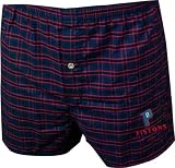 Detroit Pistons D-1 Plaid Boxer Shorts