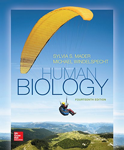 Human Biology, 14 Edition, by Sylvia Mader, Michael Windelspecht