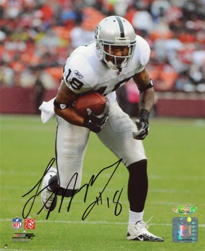 Louis Murphy Signed Autographed Oakland Raiders 8x10 Photo