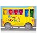 Animal Crayons 6 Animal Shaped Crayons Npw RS.3649.00