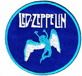 Led-zeppelin Logo 007 Embroidered Iron on Patch