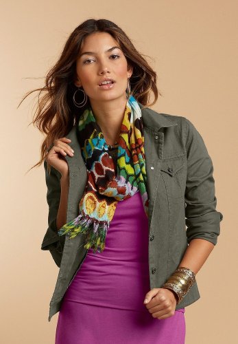 Chadwicks The Ultimate Jean Jacket (OLIVE,12P)