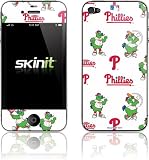 Skinit Philadelphia Phillies - Phillie Phanatic - Repeat Vinyl Skin for Apple iPhone 4 / 4S