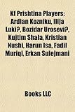 Kf Prishtina Players: Ardian Kozniku, Ilija Luki, Bo Idar Uro Evi, Kujtim Shala, Kristian Nushi, Harun ISA, Fadil Muriqi, Erkan Sulejmani-