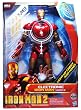 Iron Man 2 Movie Series 12 Inch Tall Electronic Action Figure - IRON MAN MARK III (Red and Gold Color) with Light-Up Chest and Hand, Motion Activated Flight and Combat Sounds Plus Repulsor Projectile Launcher with 3 Projectiles