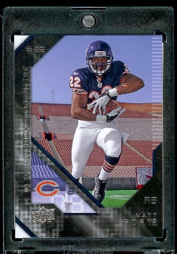 2008 Upper Deck (UD) Rookie Premiere # 26 Matt Forte RC - Rookie Card - Chicago Bears - NFL Trading Card - In Protective Scew Down Display Case