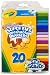 Crayola 20ct Washable Super Tips (5 Fun-Scented Markers Included)