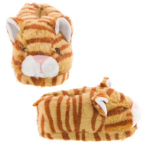 Orange Tabby Cat Animal Slippers for Women and Men