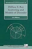 Diffuse x-ray scattering and models of disorder