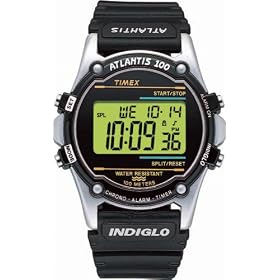 Timex Men's Atlantis 1 Polyurethane Strap Watch #T77511