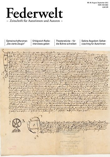 Federwelt 95: Zeitschrift für Autorinnen und Autoren (German Edition)