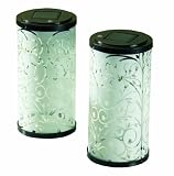 Smart Solar Silhouette Scroll Lantern (Pack of 2)