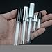 AngelaKerry 10pcs 1.2ml Black Empty Lip Gloss Tubes Cosmetic Container Small Mini Travel Bottle