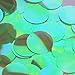 Sequin Lime Green Ultra Crystal Rainbow Iris Iridescent Round 30mm Couture Loose Paillettes
